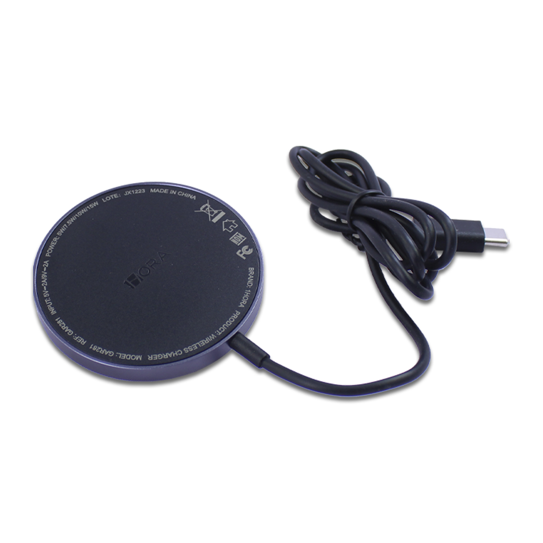 1 Hora Cargador Magnetico Inalambrico 10W GAR281 