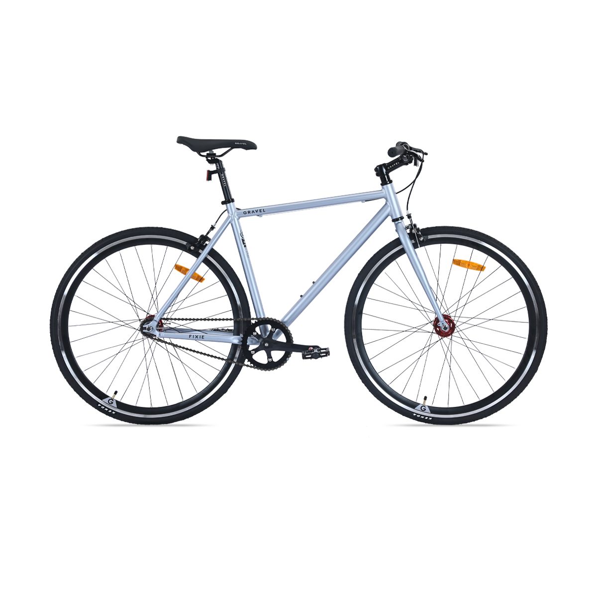 Bicicleta Gravel Fixie R700c Aluminio Color Azul Tamaño Del Cuadro 47.