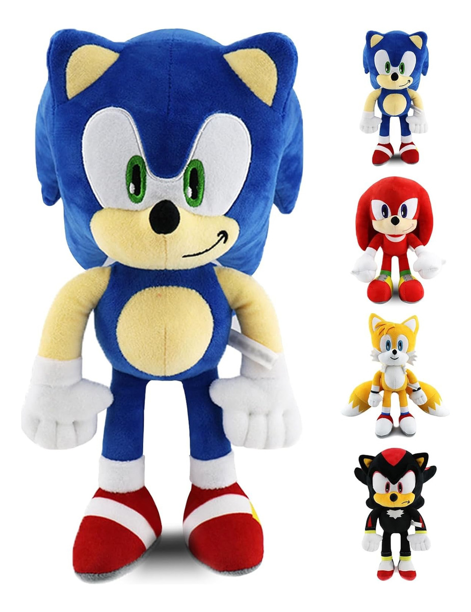 Peluche Suave 30 Cm Hedgehog, Sonic
