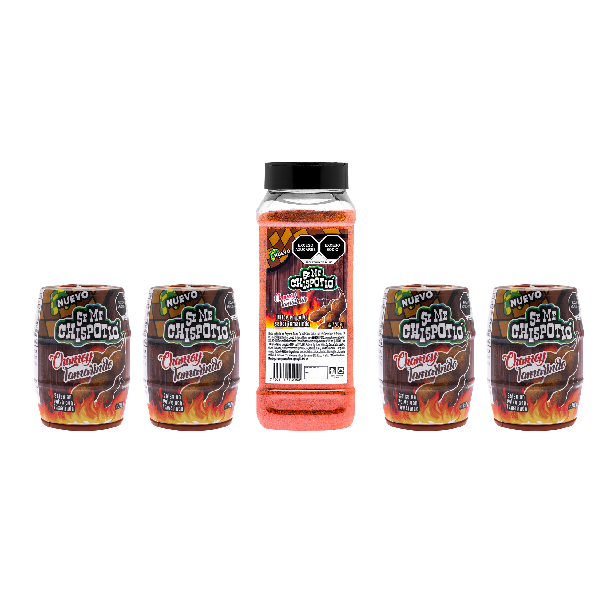  Chamoy En Polvo Se Me Chispotió Tamarindo 150g 