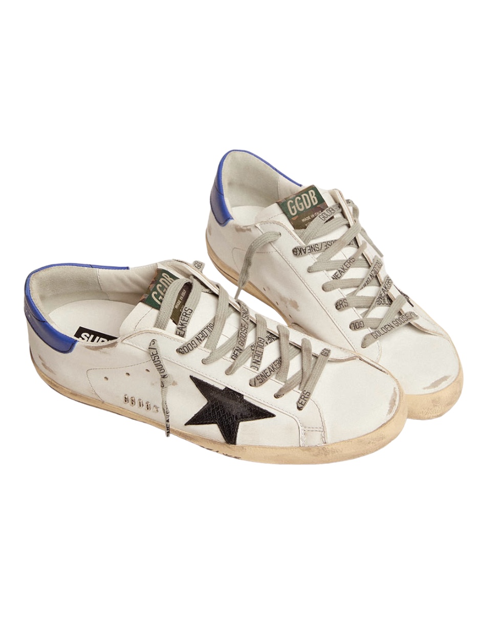 Tenis Golden Goose Super Star para hombre talla 27