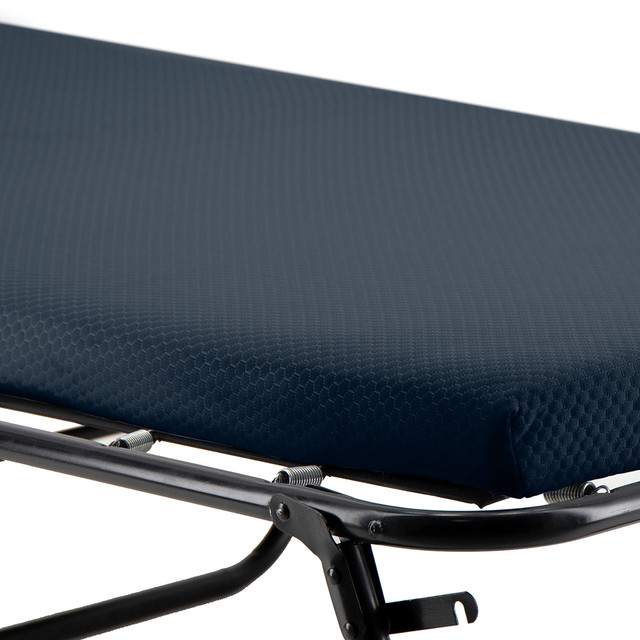 Catre metálico con colchoneta de algodón Atlas