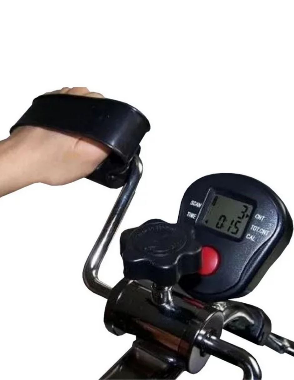 Bicicleta Fija Pedales Para Rehabilitacion Con Podometro.