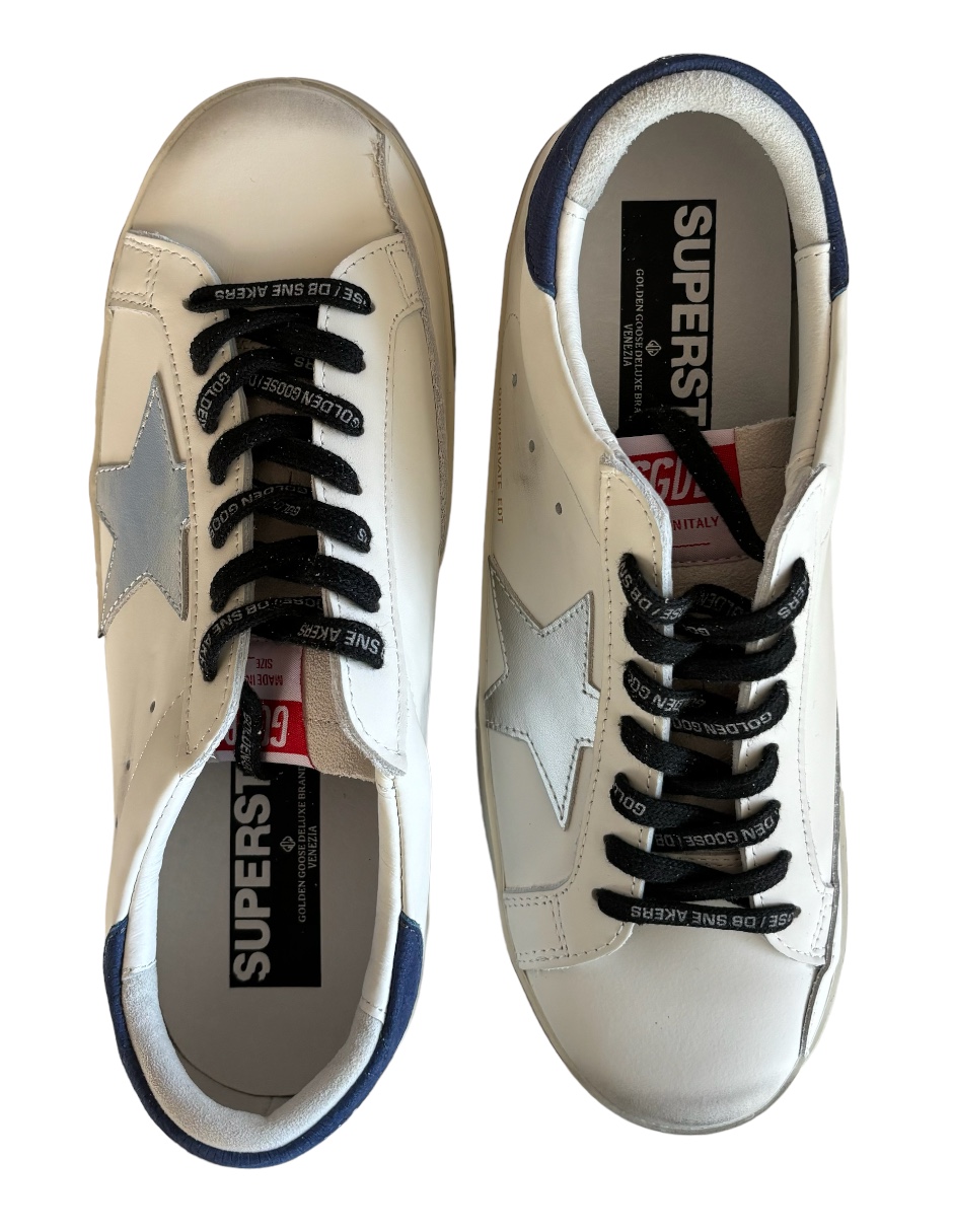 Tenis Golden Goose Super Star Usa para mujer talla 24