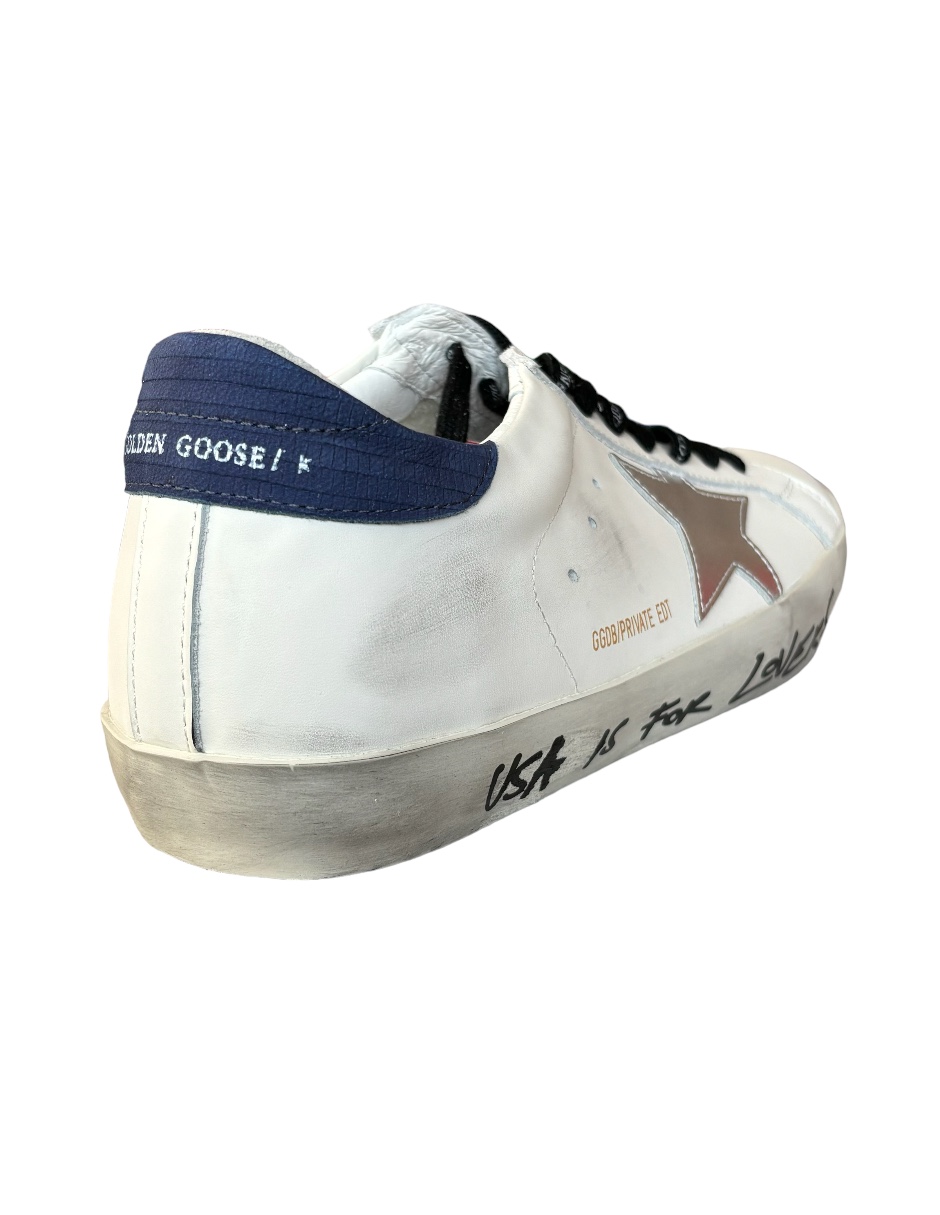 Tenis Golden Goose Super Star Usa para mujer talla 24