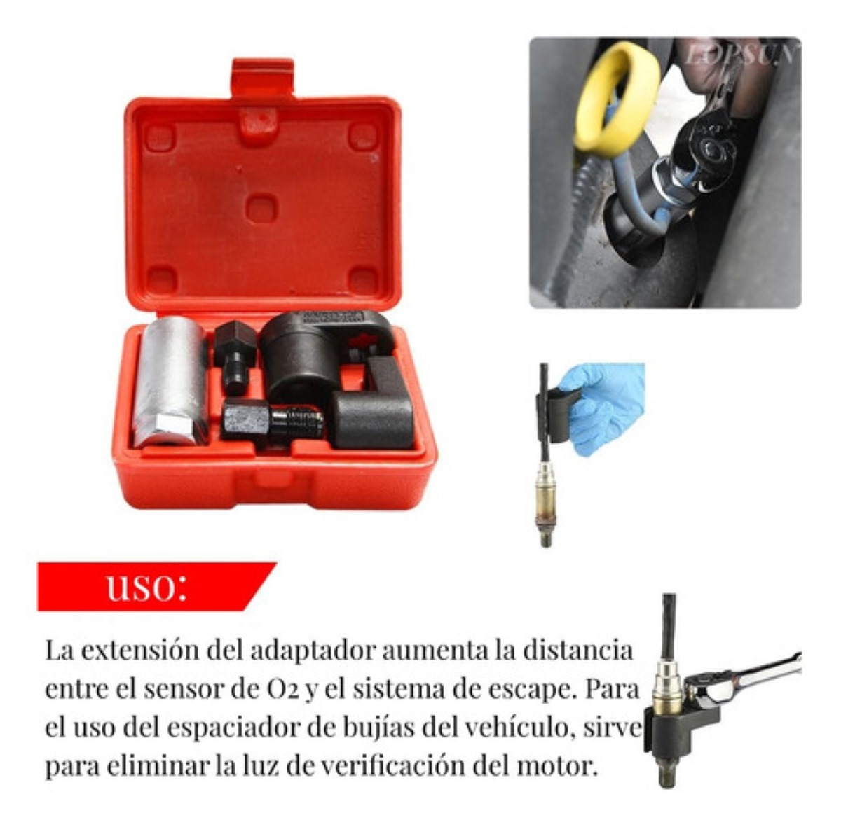 Kit Dados Para Sensores De Oxígeno Automotriz Universal 5 Pc