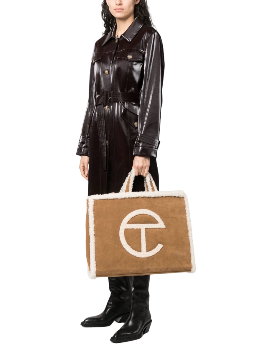 Bolsa tote Ugg Caramel de piel para mujer