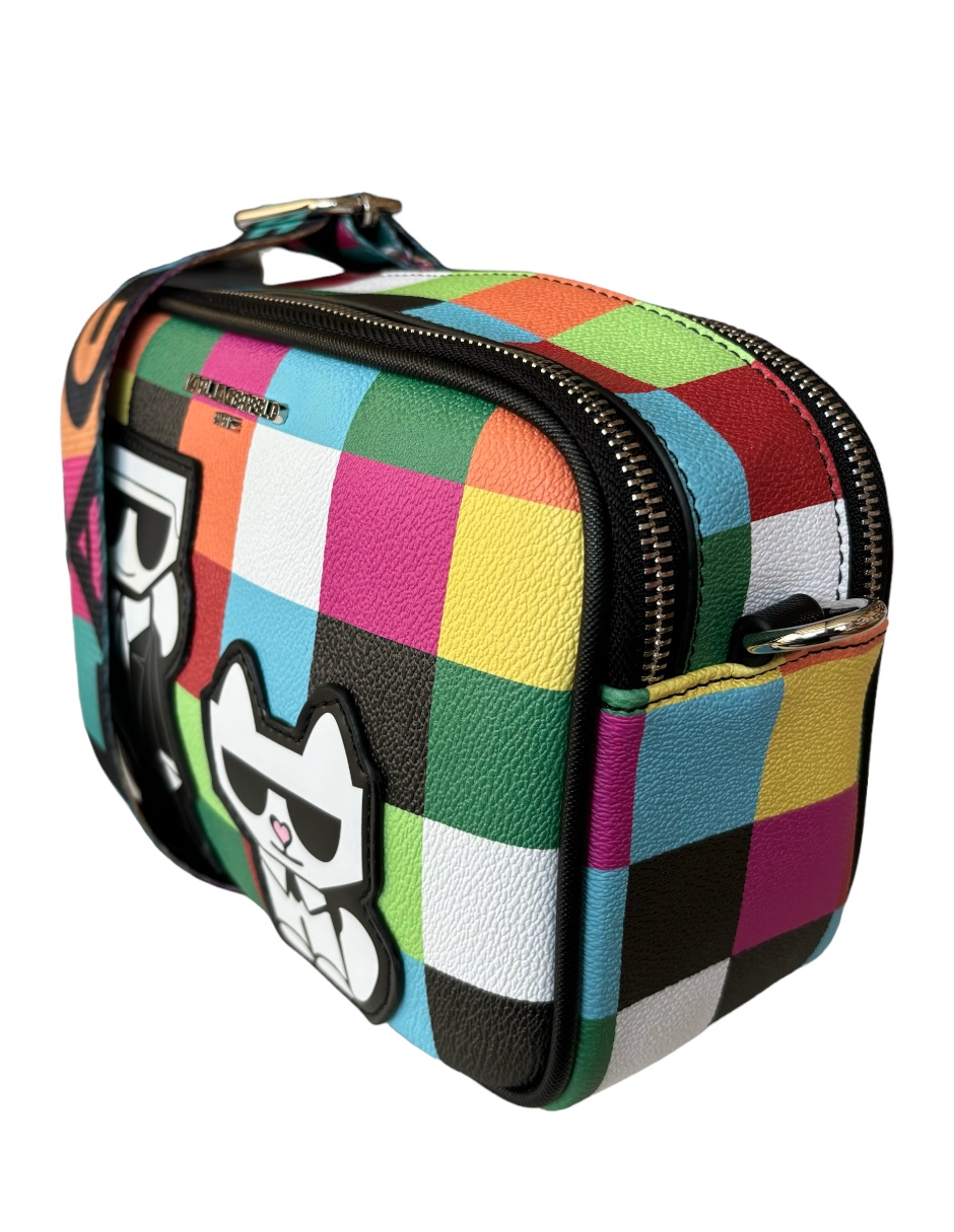 Bolsa crossbody Karl Lagerfeld Paris Mini Colors de piel para mujer