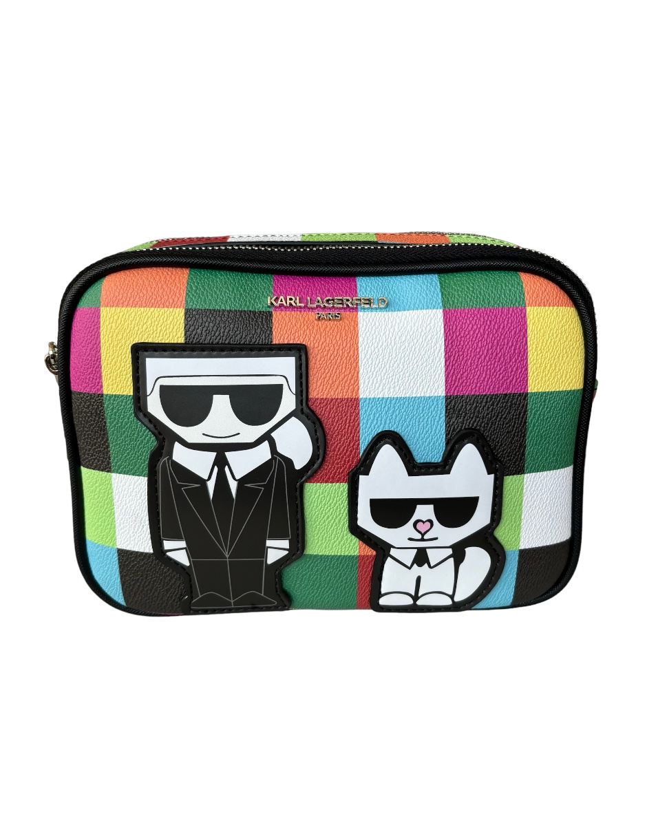 Bolsa crossbody Karl Lagerfeld Paris Mini Colors de piel para mujer