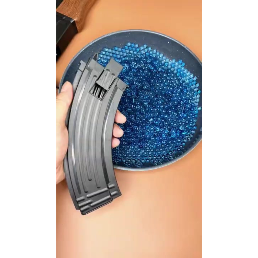 Ametralladora Automatica Ak47 Akm Blaster Juguete Hidrogel,Lanzador para exteriores de hidrogel,pistola de bolas de hidrogel,Juego de Equipo Disparo de Proyectiles de Hidrogel, Batería Recargable..