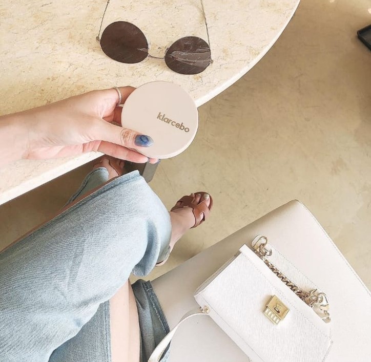 Bloqueador de rayos UV cuidado de la piel Klarcebo Cica Cushion Spf50+ Pa+++ 15g (tono Ligh Beige).