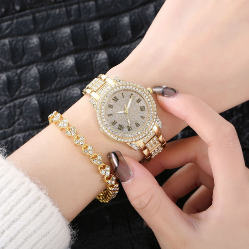 Reloj De Cuarzo Para Mujer, Reloj De Pulsera Con Dia
