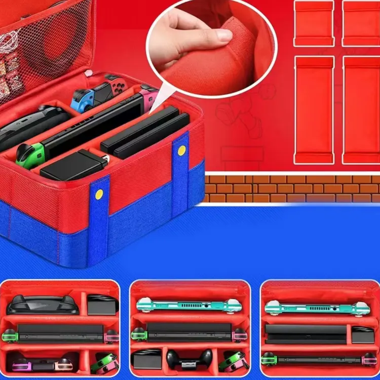 Bolso Maleta De Tela Impermeable Para Nintendo Switch/oled.