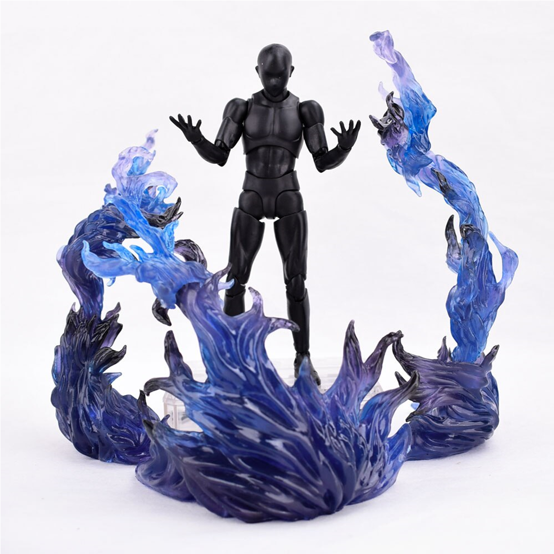 Tamashii Effect Efecto Poder Aura Fuego Azul Figuarts Figura