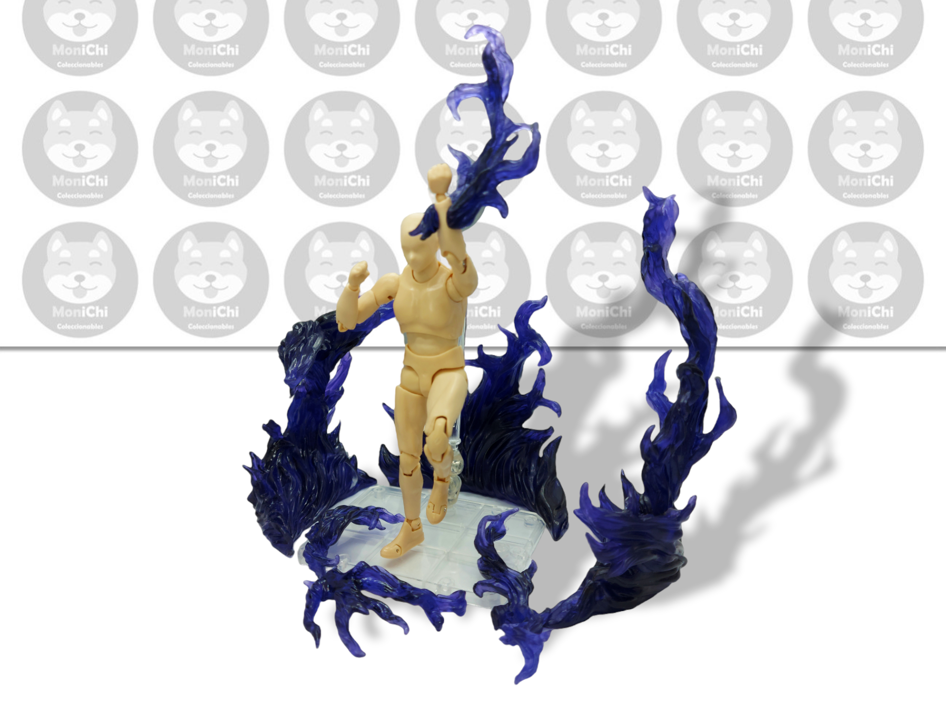 Tamashii Effect Efecto Poder Aura Fuego Azul Figuarts Figura