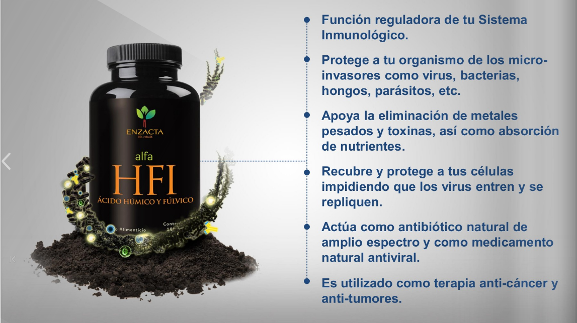 Alfa HFI de 90 tomas ENZACTA