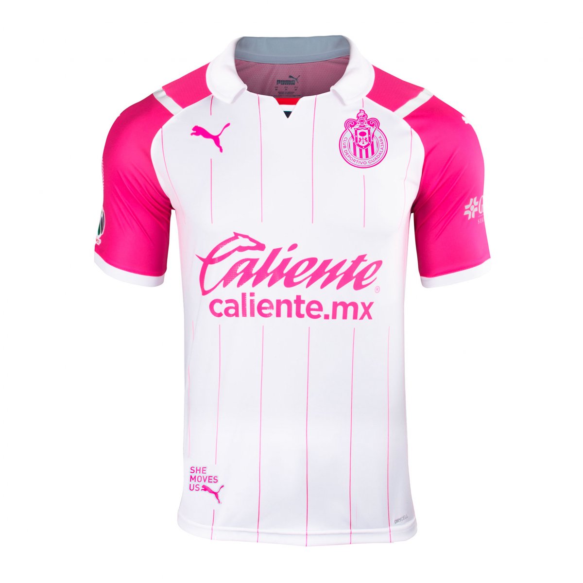 Jersey Playera Puma de Chivas del Guadalajara Edición Especial Pink Project Version Jugador 