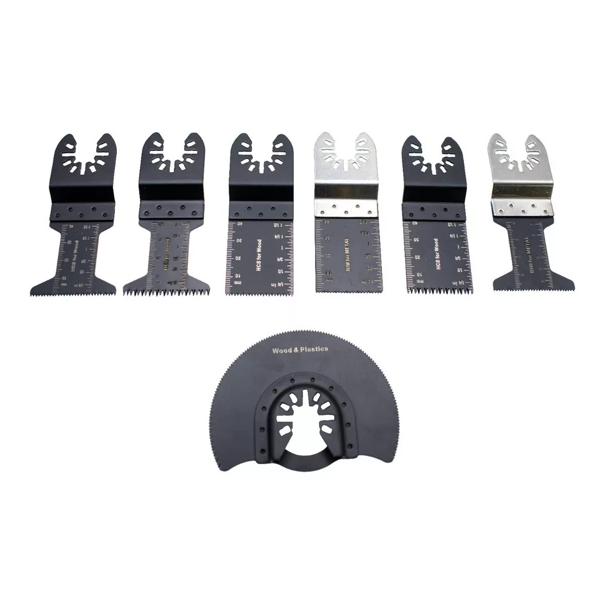 Set Hoja Sierra Oscilante Metal Madera Segueta Herramienta 20pzs