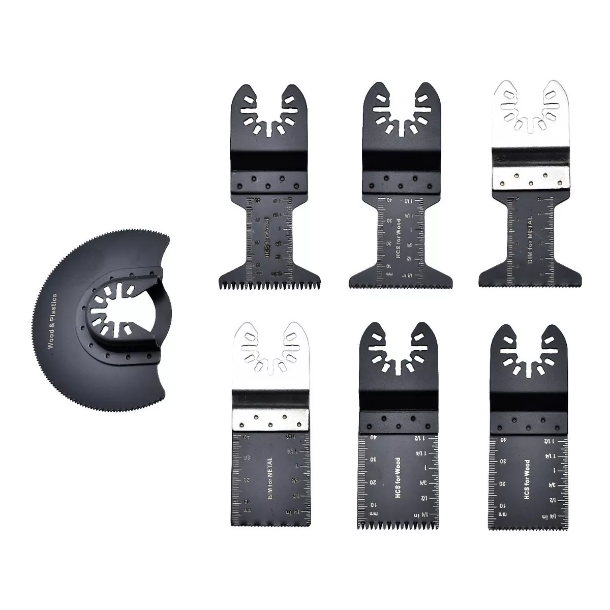 Set Hoja Sierra Oscilante Metal Madera Segueta Herramienta 20pzs