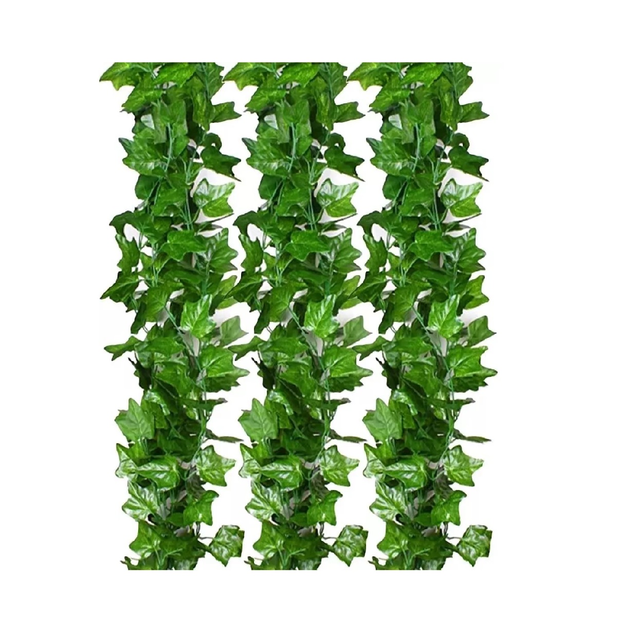 Plantas Artificiales Hiedra Decorativa De 2.1m, 12 Tiras