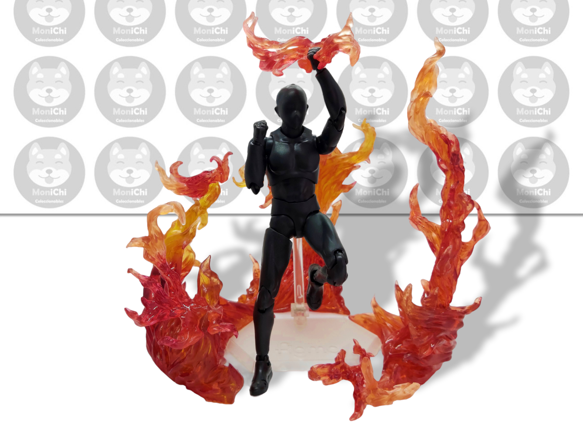 Tamashii Effect Efecto Poder Aura Fuego Rojo Figuarts Figura