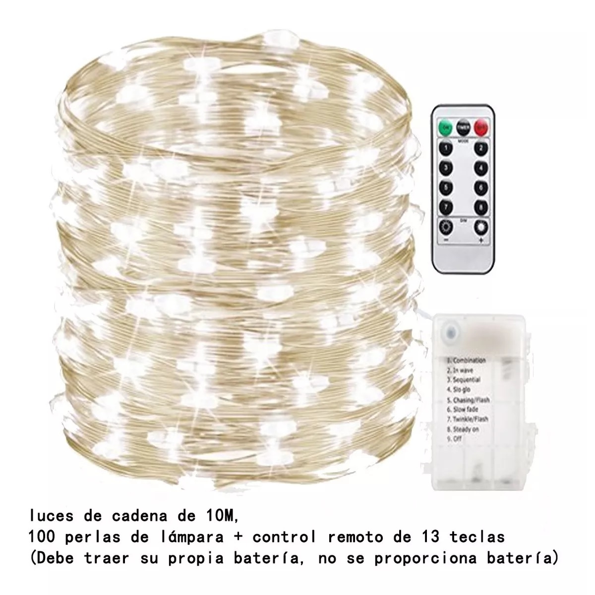 Enredadera De Hiedra Falsa Luces Led