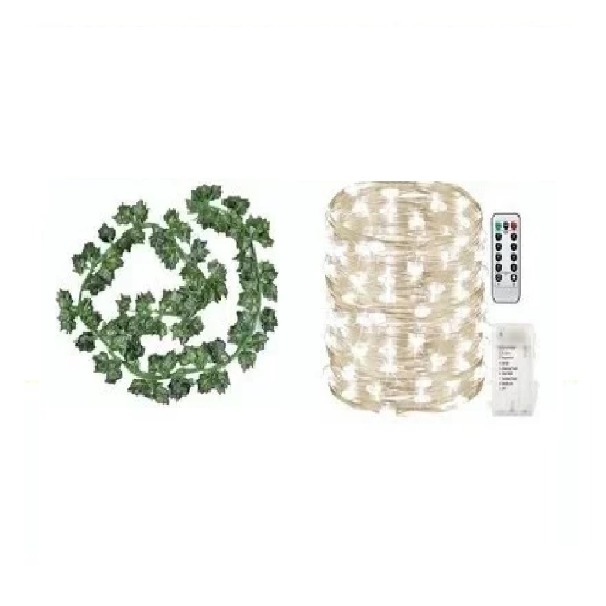 Enredadera De Hiedra Falsa Luces Led