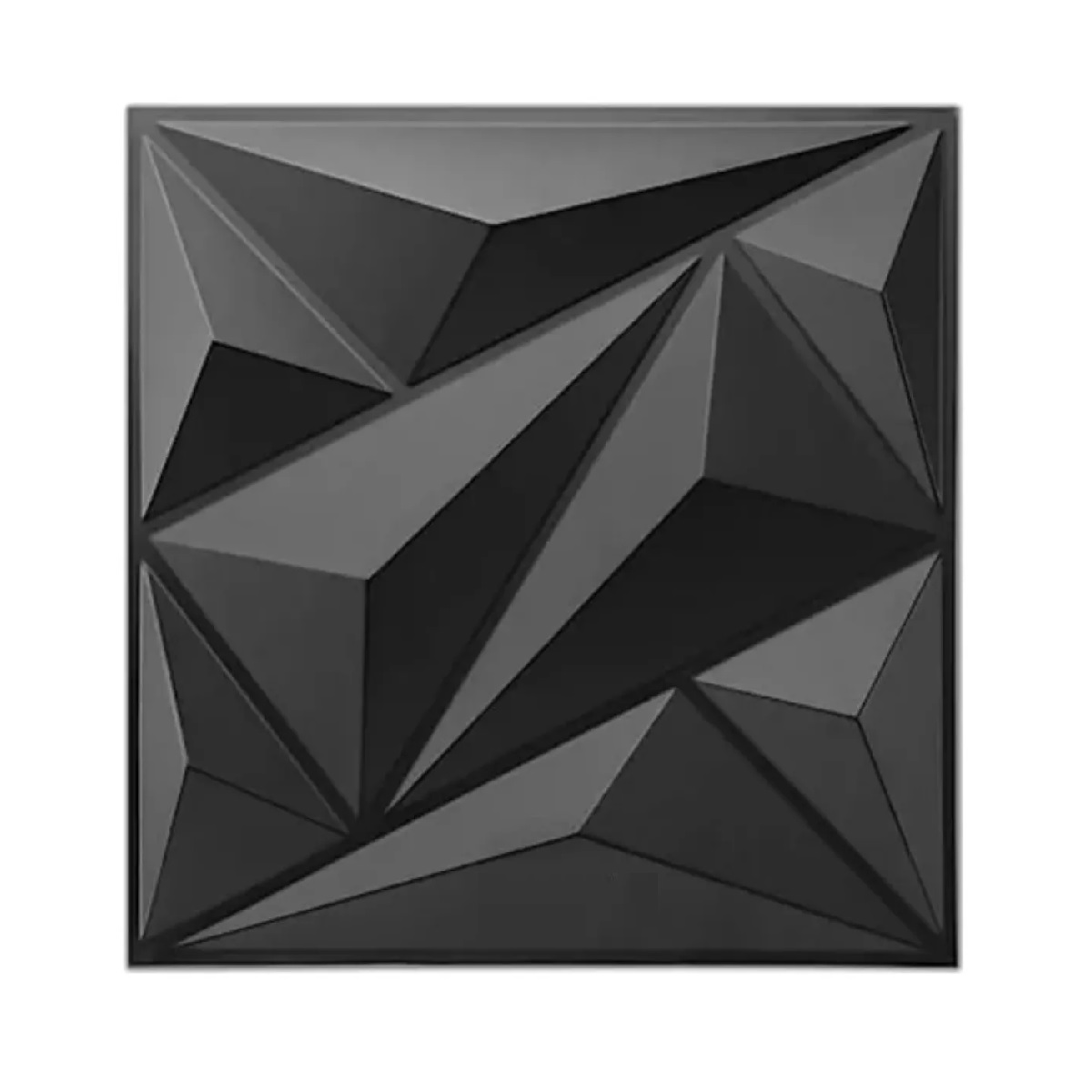 Paneles Decorativo Pvc Pared 3d Wall Con Adhesivo Cinta Negro