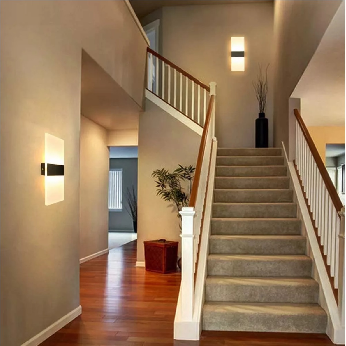 Lámpara De Pared Interior Dormitorio Decorativa 2 Piezas