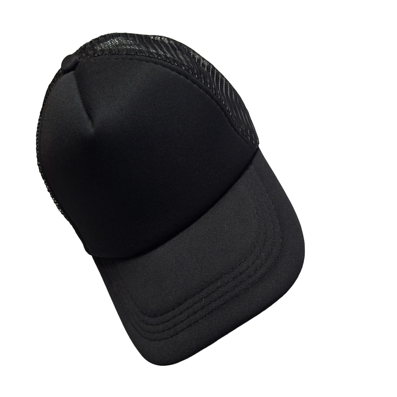 Gorra Ajustable Con Red Color Negro Para Dama Caballero