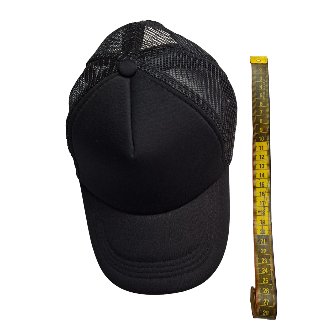 Gorra Ajustable Con Red Color Negro Para Dama Caballero