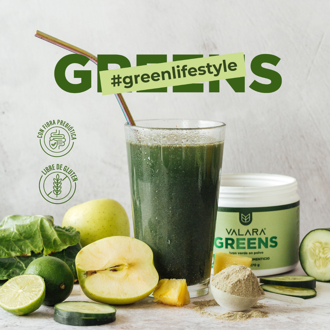 Valara Greens Jugo Verde En Polvo Sabor Original 270gr