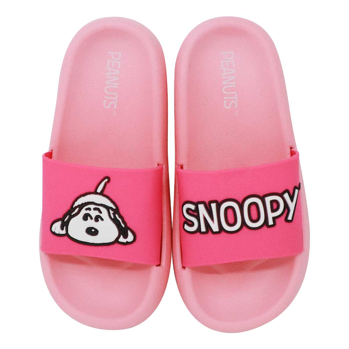 Sandalias Slide Snoopy Peanuts Para Niña