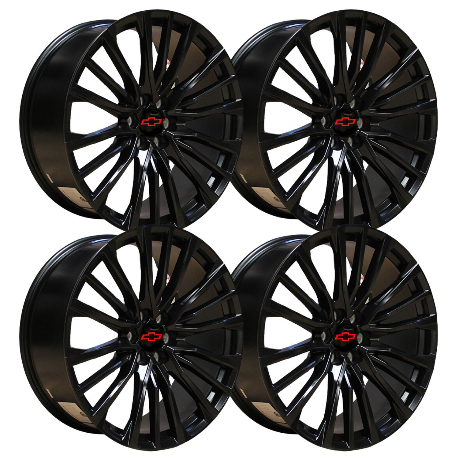 Rines Black Matte 24 6x139.7 Chevrolet Silverado 1500,GMC Sierra 1500