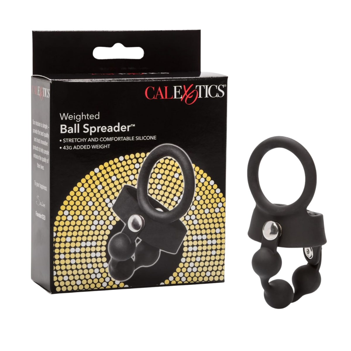 Anillo Para Pene Retardante Con Perlas Suaves Estimuladoras Para Testículos