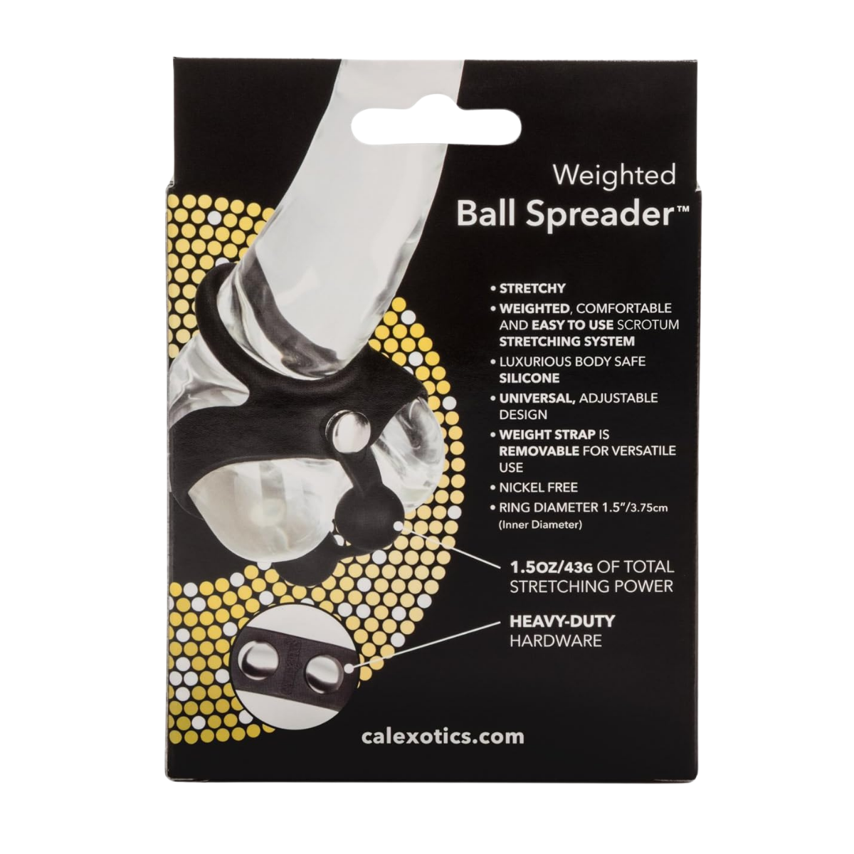 Anillo Para Pene Retardante Con Perlas Suaves Estimuladoras Para Testículos