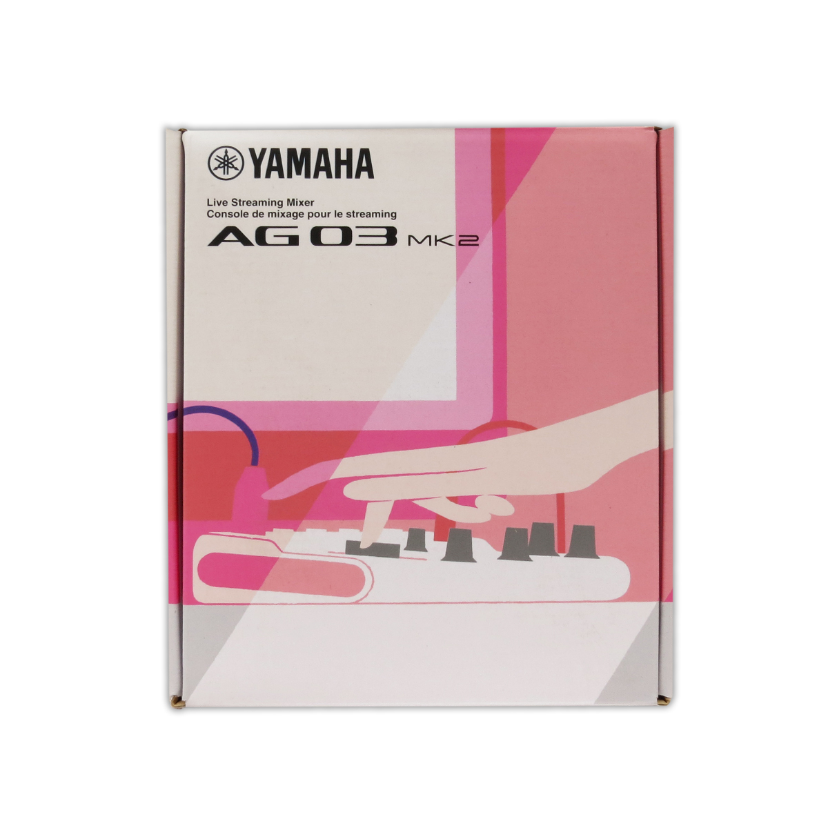 Mezcladora 3 Ch Interfaz Efectos Usb + Streaming Yamaha Ag03