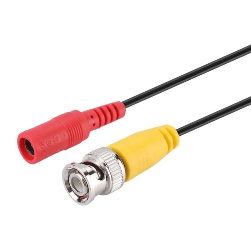 Rollo Cable Coaxial Siames 5M 100% Cobre Video Corriente 5.0