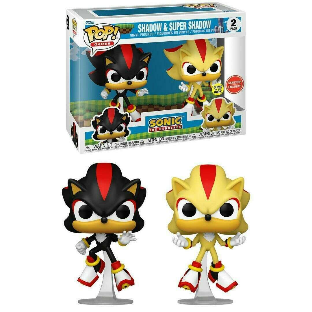 Funko Pop! Shadow & Super Shadow Glow in the dark Exclusivo