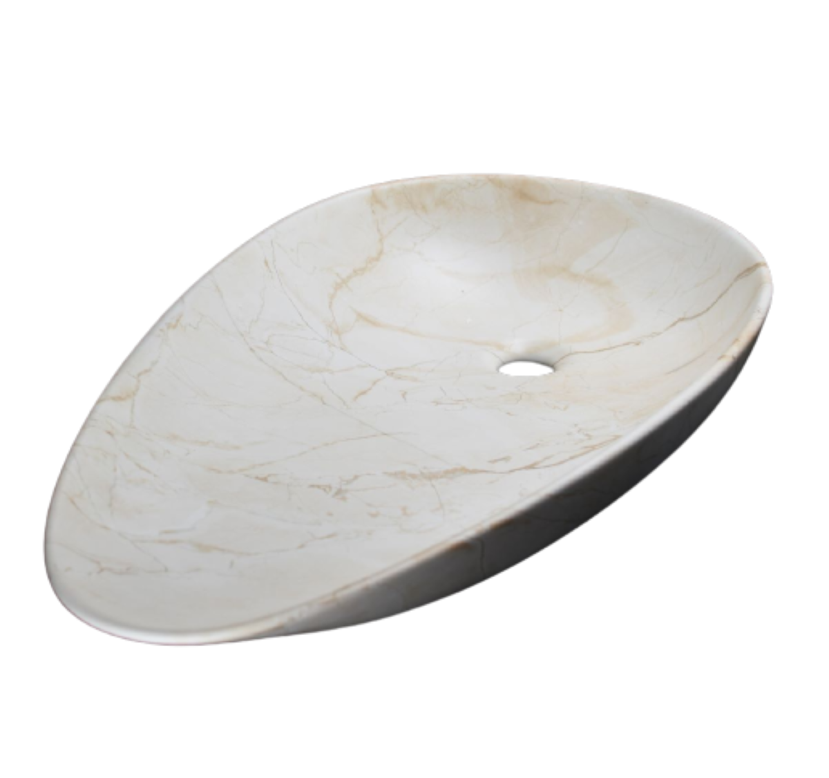 Lavabo Cerámico para Baño TE, acabado marmoleado en tono café. De sobreponer, con diseño europeo ideal para todo tipo de baños. Dimensiones 75.0 x 42.5 x 13.0 cms. (base x altura x profundidad)