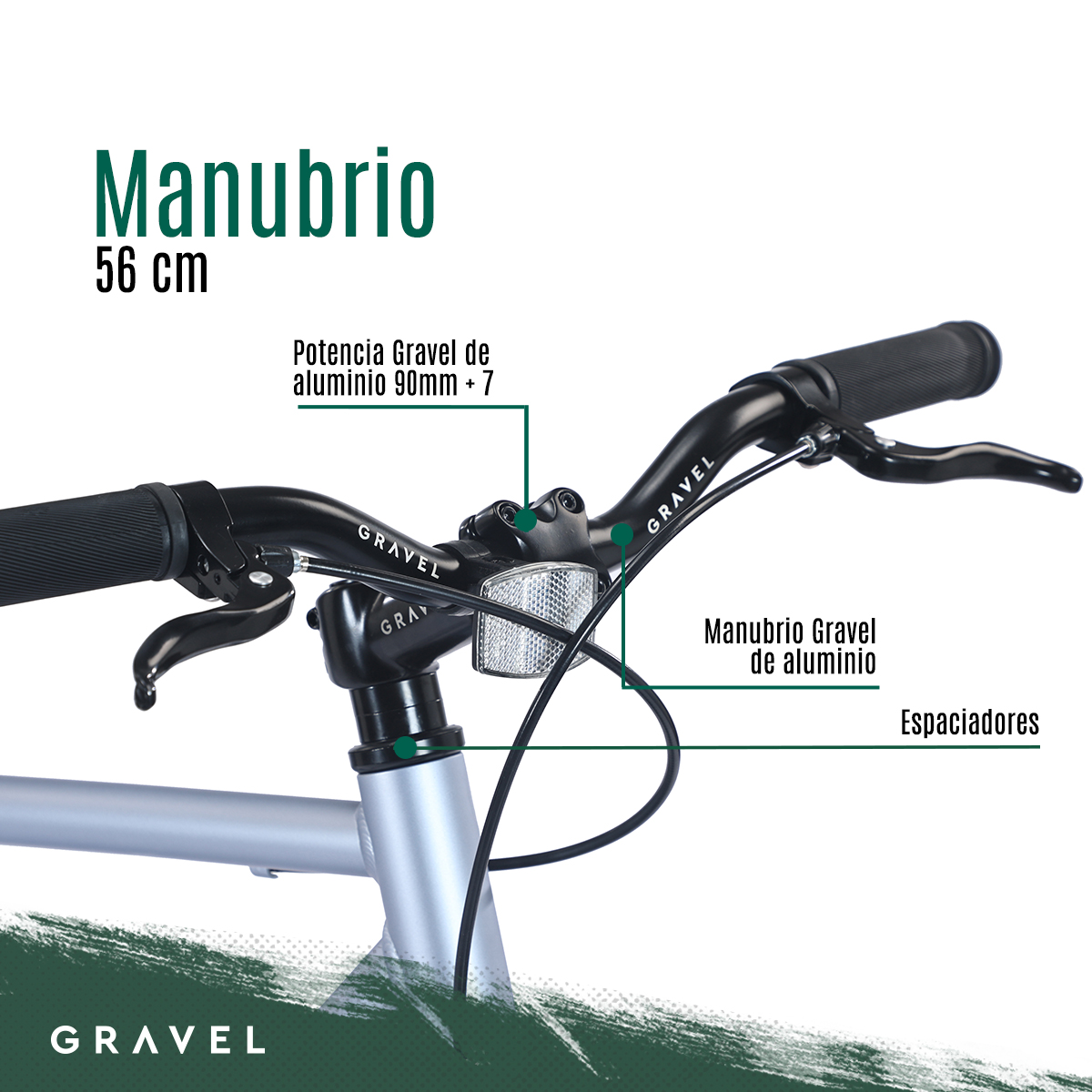 Bicicleta Gravel Fixie R700c Aluminio Color Azul Tamaño Del Cuadro 51.