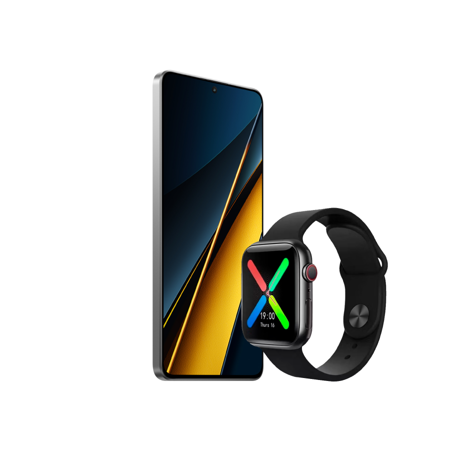 POCO X6 Pro (5G) Gris 8/256GB +Smartwatch T500