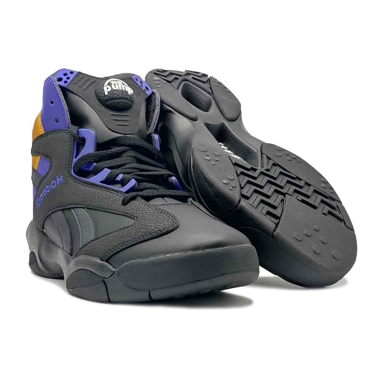 Shaq Attaq GY7127 Negro Morado Hombre Basquetbol Original