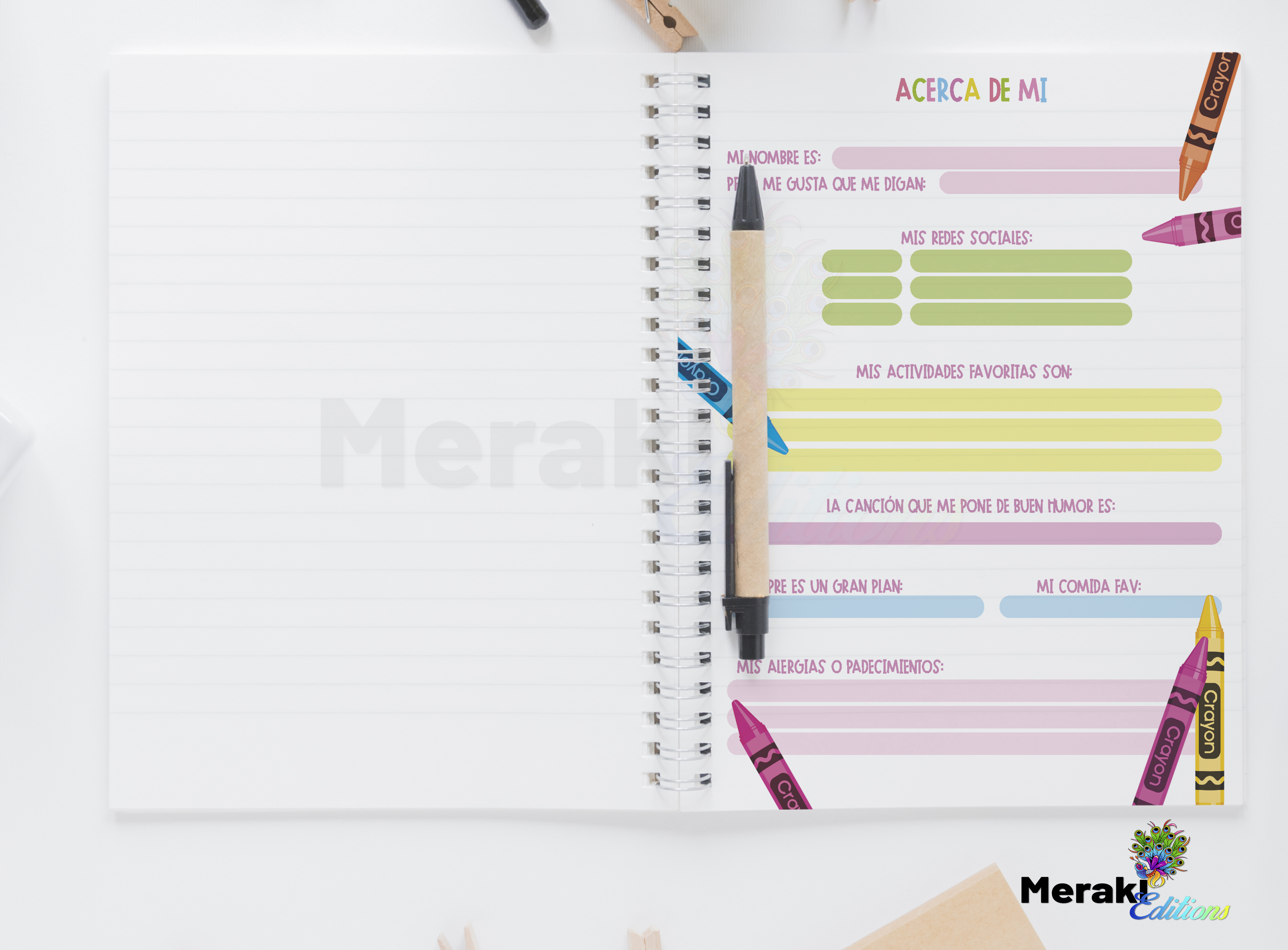Agenda Docente 24-25 Escolar Crayola 01