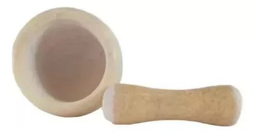 Mortero De Mármol Moledor Tritura Mezcla Para Hierbas Y Ajo .