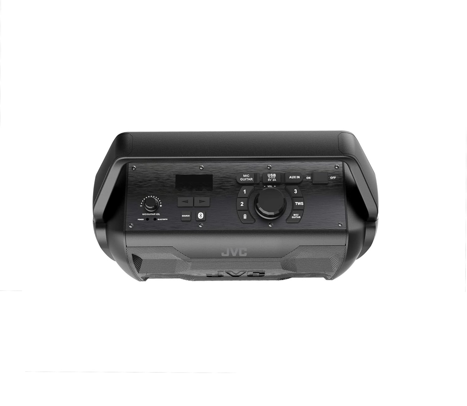 Bocina Portatil Jvc Rover Inalambrica Recargable, 30 Hrs de Duración Resistente Al Agua, Usb Aux