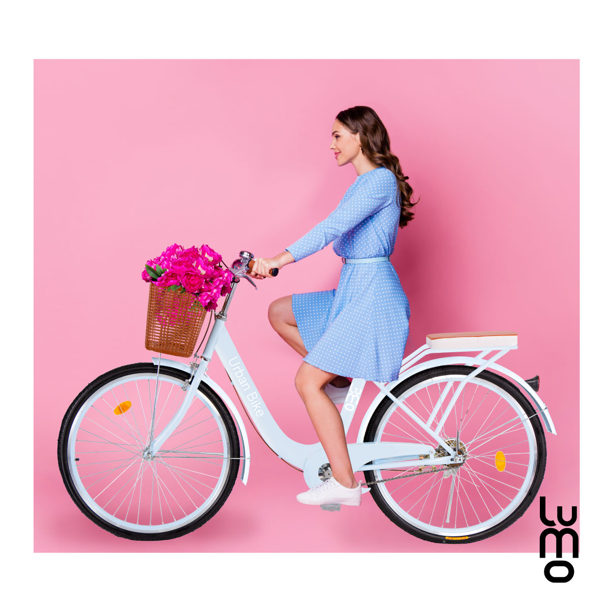 Bicicleta Urbana De Paseo R26 Doble Freno Vintage Canastilla.