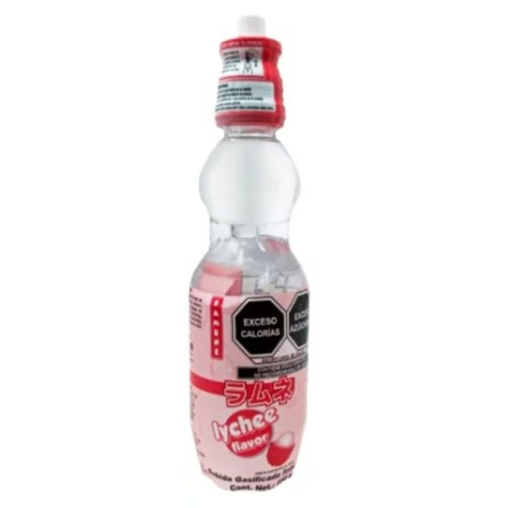Bebida Japonesa Ramune 250ml Sabor Litchi 12 Piezas