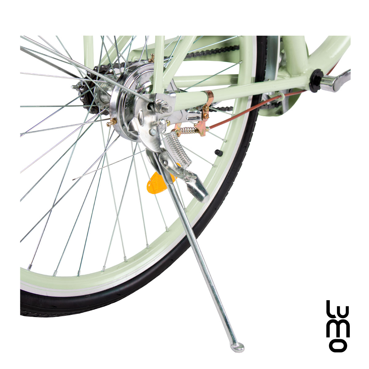 Bicicleta Urbana De Paseo R26 Doble Freno Vintage Canastilla.