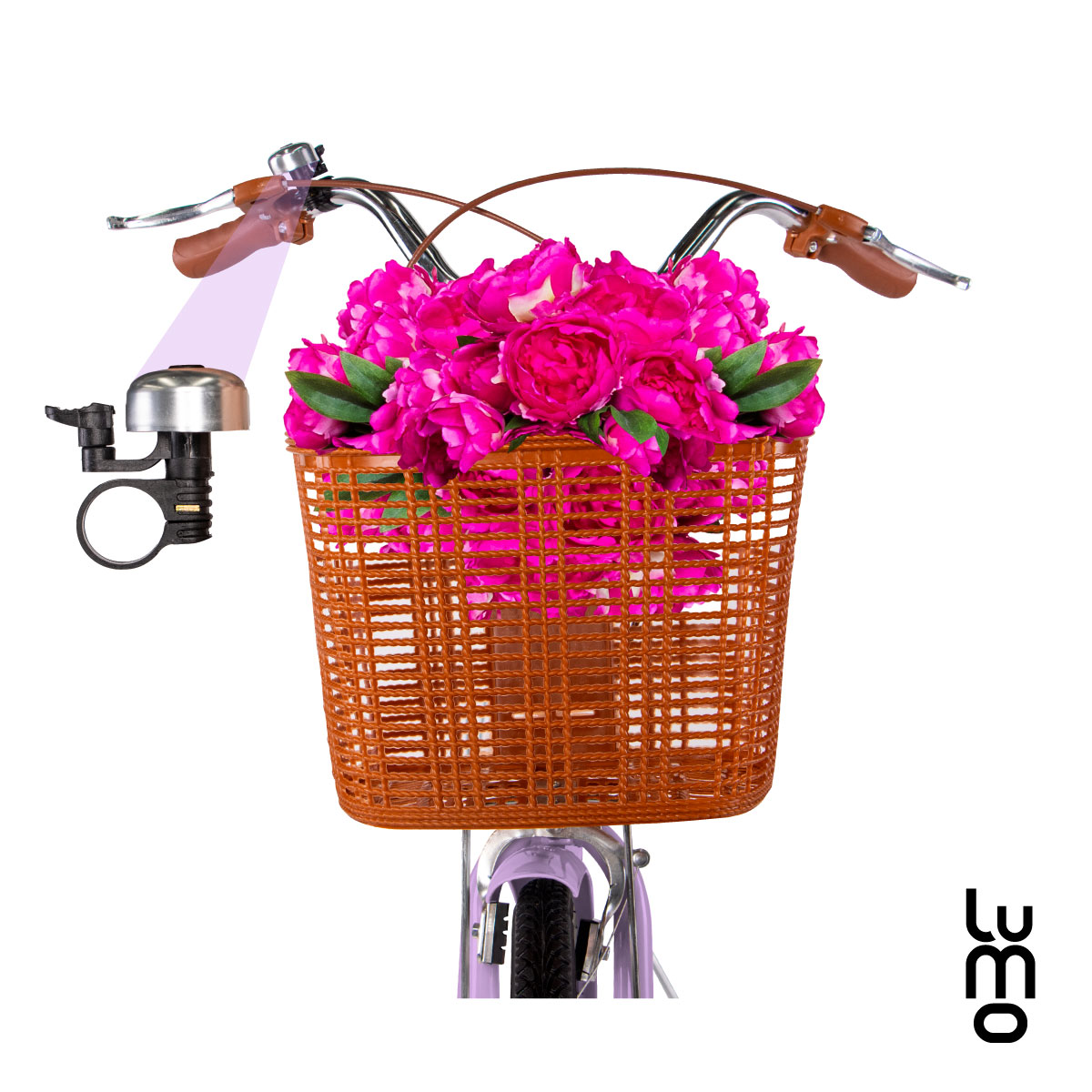 Bicicleta Urbana De Paseo R26 Doble Freno Vintage Canastilla.